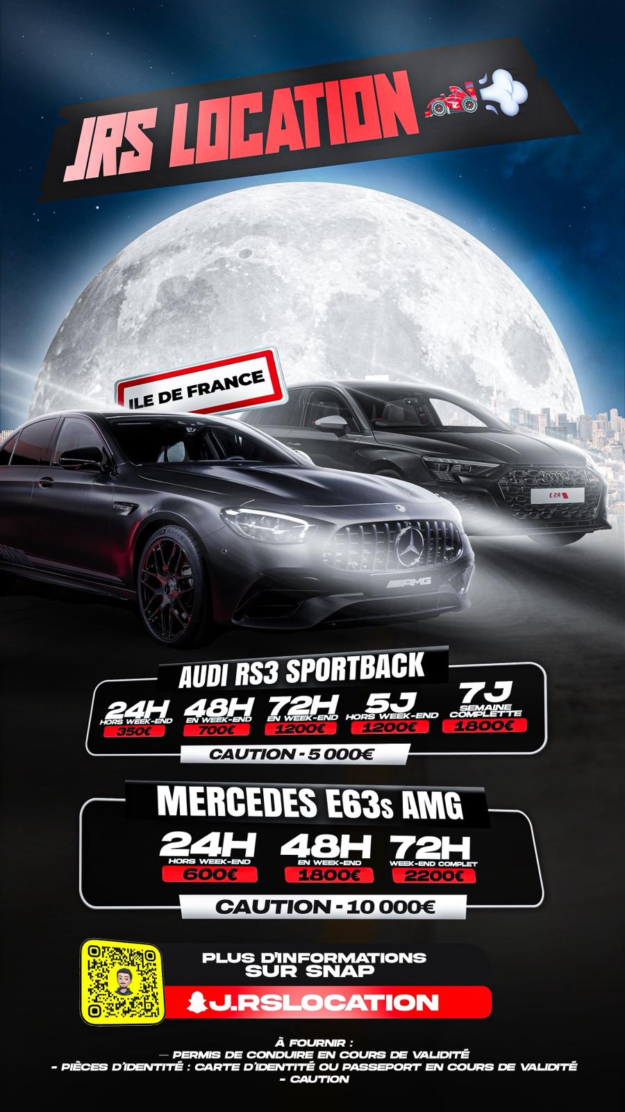 JRS Location - Flyer Location de Voitures